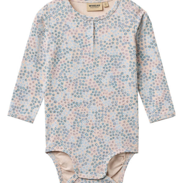 Wheat Body l/æ - Liv - Powder Blue Flowers