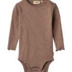 Wheat Body l/æ - Rib - Regitze - Toffee Brown