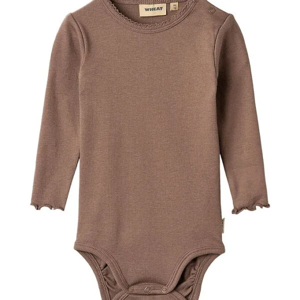Wheat Body l/æ - Rib - Regitze - Toffee Brown