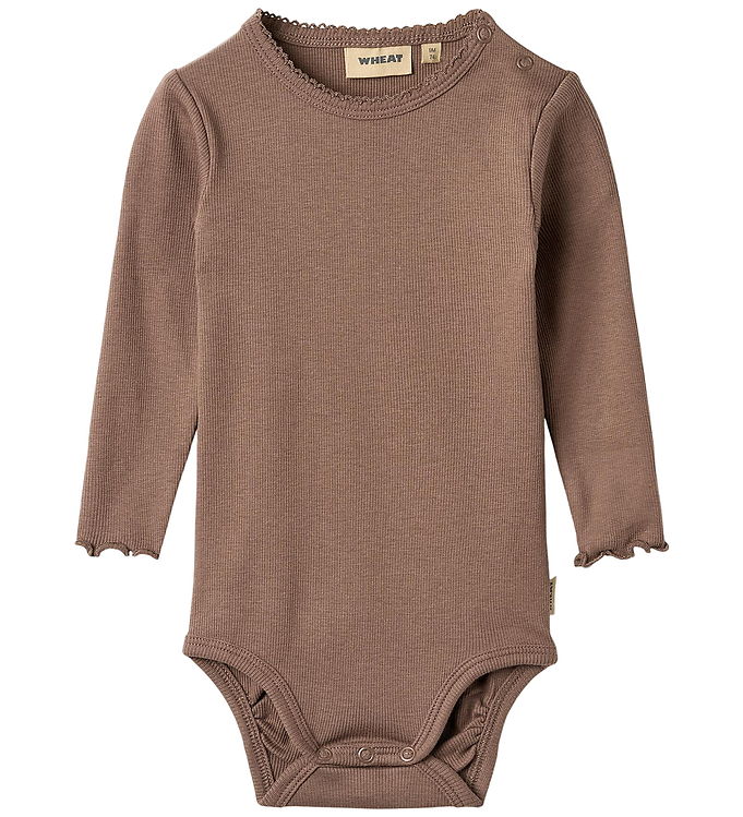 Wheat Body l/æ - Rib - Regitze - Toffee Brown