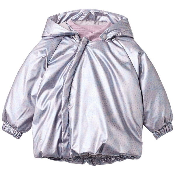 Wheat Dynejakke - Ravi - Silver Sky Flower