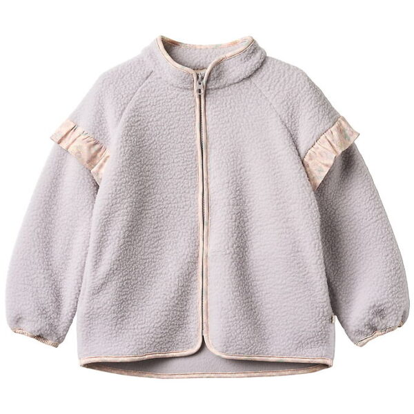 Wheat Fleecejakke - Teddy - Ellena - Lavender Rain