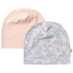 Wheat Huer - 2-pak - Aidan - Powder Blue Flowers/Rosa