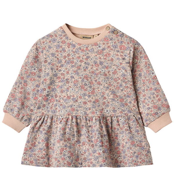 Wheat Kjole - Sweat - Zenia - Rose Dust Flowers
