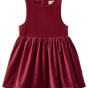 Wheat Kjole - Velour - Thelma - Ruby Red