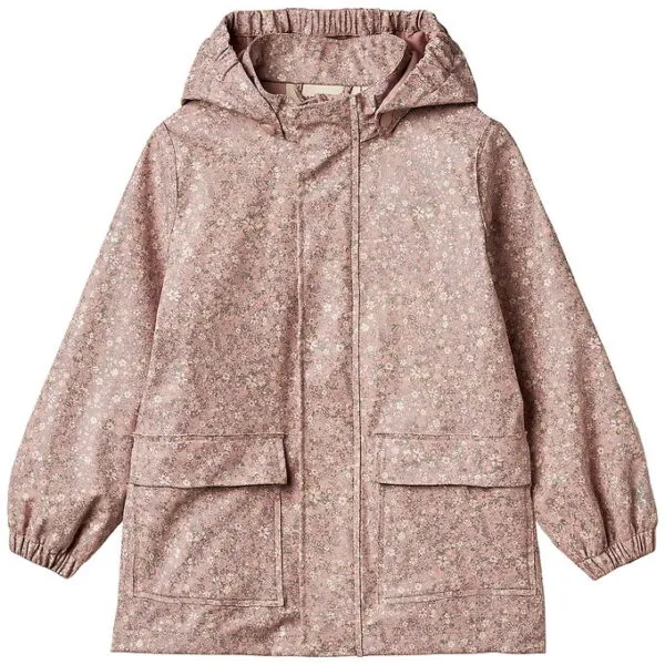 Wheat Regnjakke - PU - Ollo - Powder Flower Meadow