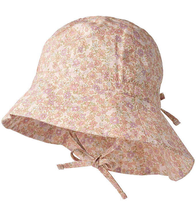 Wheat Sommerhat - Chloe - Lilac Flowers