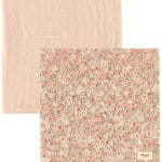 Wheat Stofbleer - 2-Pak - 65x65 cm - Muslin Kaya - Rose Dust