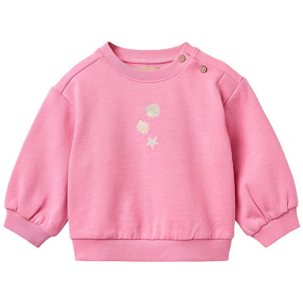 Wheat Sweatshirt - Eliza - Pink m. Muslingeskaller