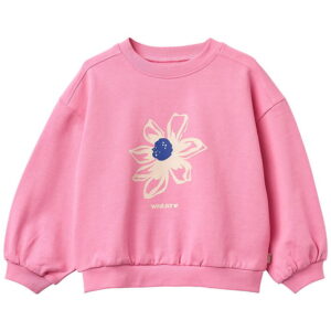 Wheat Sweatshirt - Eliza - Pink m. Print