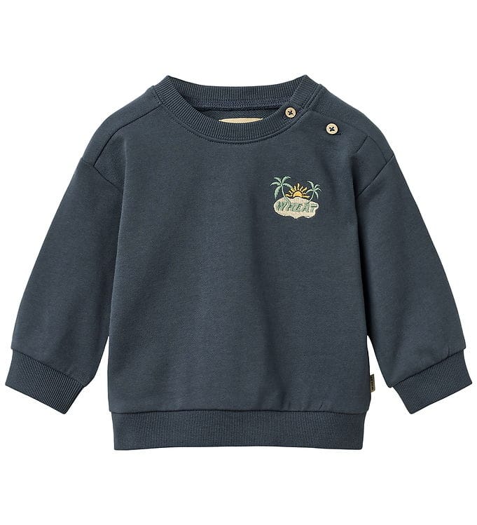 Wheat Sweatshirt - Sander - Ink Wheat Sweatshirt - Sander - Ink