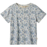 Wheat T-shirt - Ella - Blue Summer Flowers