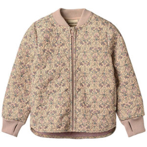 Wheat Termojakke - Loui - Mellow Peach Tapestry