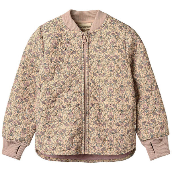 Wheat Termojakke - Loui - Mellow Peach Tapestry