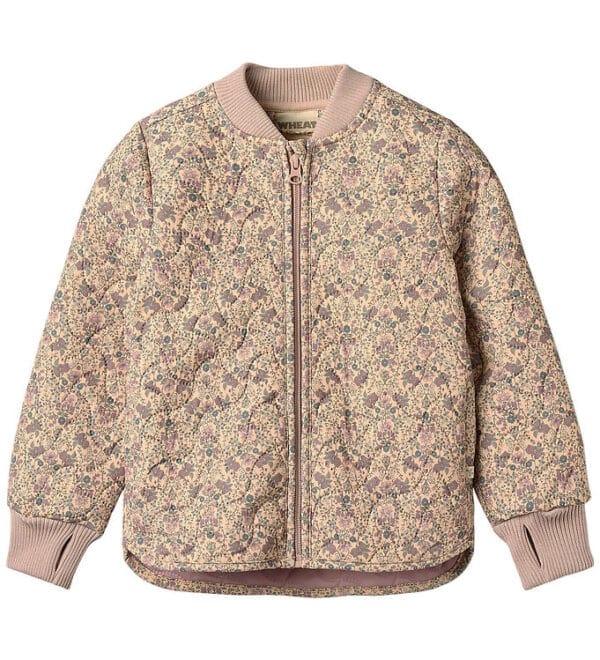 Wheat Termojakke - Loui - Mellow Peach Tapestry