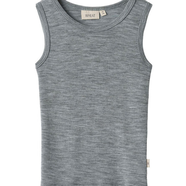Wheat Undertrøje - Uld - Iggy - Melange Grey
