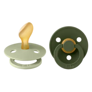 2 pk. Colour Latex Size 2 Anatomical. Sage/Hunter Green