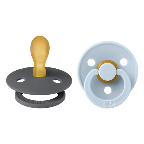 2 pk. Colour Latex Size 2 Symmetric Iron/Baby Blue