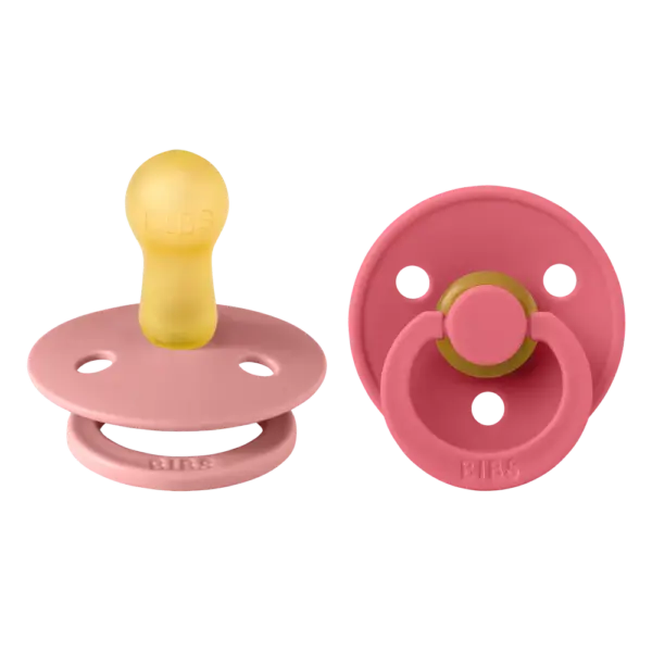 2 pk. Colour Latex str. 2 Dusty Pink/Coral