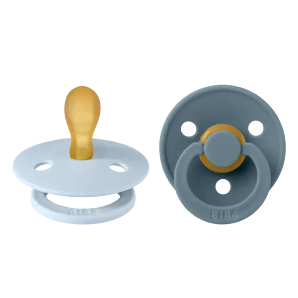 2 pk. Colour Latex str.1 Symmetrical - baby blue/petrol