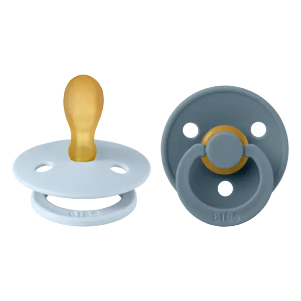 2 pk. Colour Latex str.2 Symmetrical - baby blue/petrol