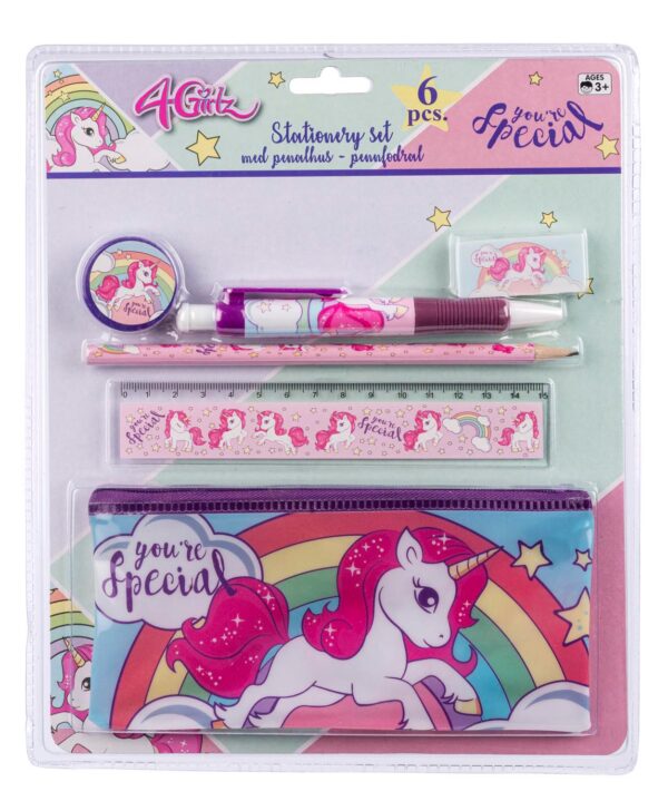 4 Girlz Penalhus Med Enhjørning Med 6 Dele. - penalhus - Legekammeraten.dk 4 Girlz Penalhus Med Enhjørning Med 6 Dele. - penalhus - Legekammeraten.dk