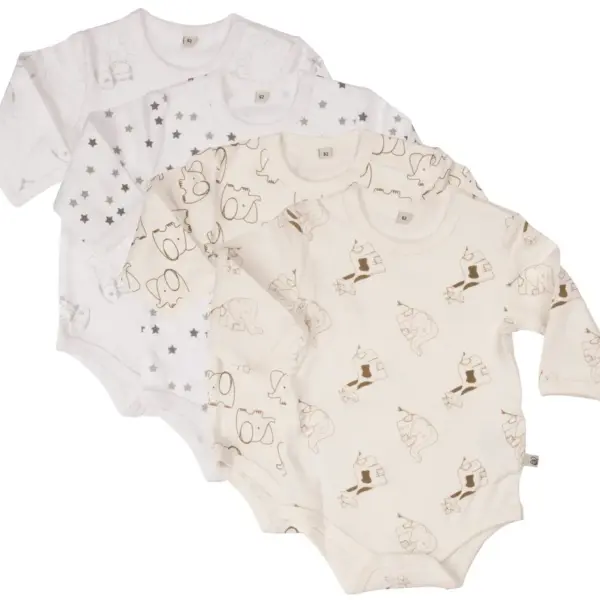 4 Stk L/Æ Bodystockings - Offwhite 200 - 50