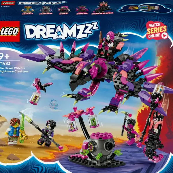 71483 LEGO DREAMZzz Aldrig-heksens mareridtsvæsner 71483 LEGO DREAMZzz Aldrig-heksens mareridtsvæsner
