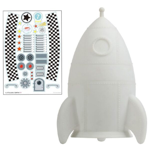 A Little Lovely Company Lampe - 20 cm - Rocket