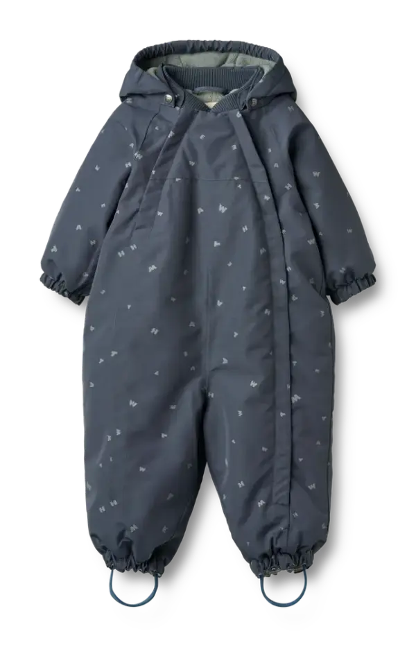 Adi Flyverdragt - Greyblue letters - 3 ÅR Adi Flyverdragt - Greyblue letters - 3 ÅR