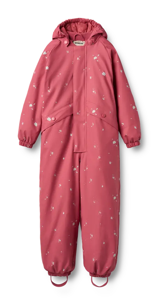 Aiko Termo Regndragt - Floating flowers - 3 ÅR