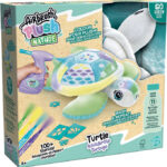 Airbrush Plush Bamse - 30 cm - DYI Skildpadde