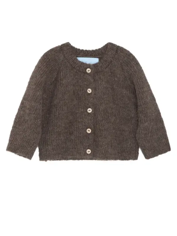 Alpaca Uld Suri Cardigan - PINE CONE - 68 / 6 MDR.