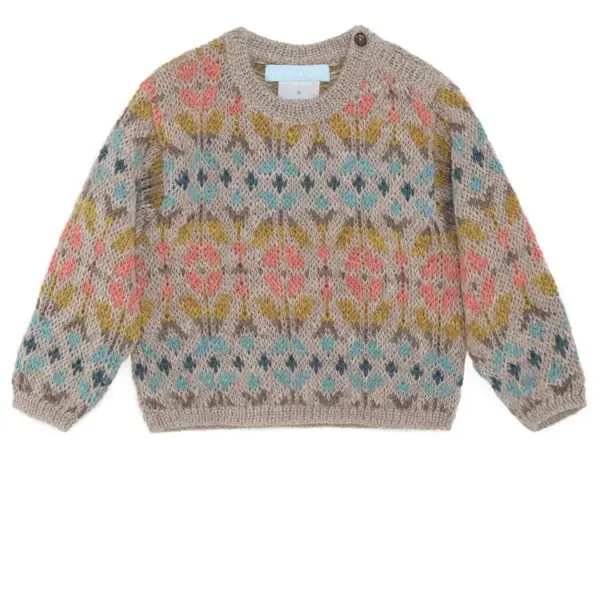 Alpaca Uld Sweater - MULTI - 80 / 12 MDR.