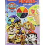 Alvida Bog - Fingermalebog m. Paw Patrol - Dansk