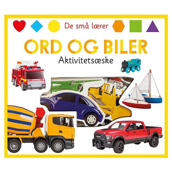 Alvilda Aktivitetsæske - De Små Lærer Ord Og Biler - Dansk