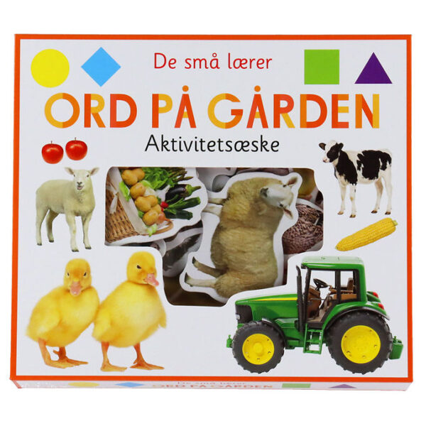 Alvilda Aktivitetsæske - De Små Lærer - Ord På Gården - Dansk