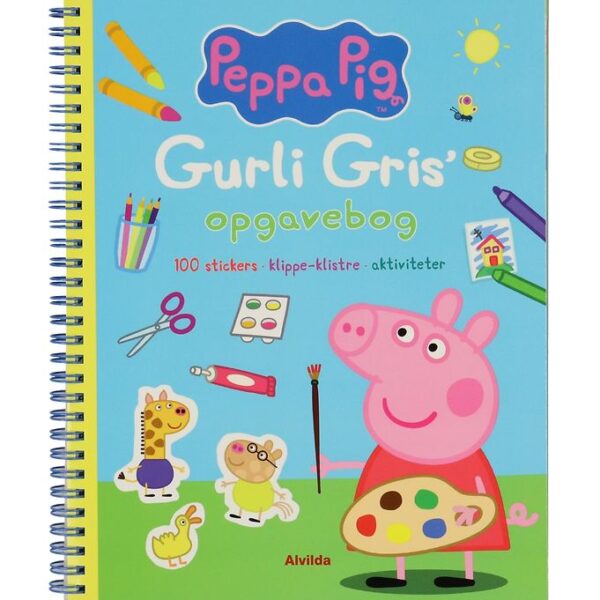 Alvilda Aktivitetsbog - Gurli Gris' Opgavebog - Dansk