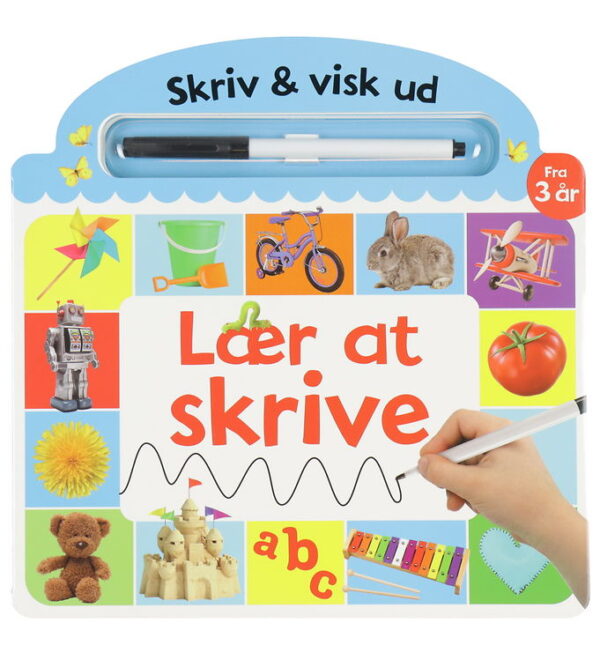 Alvilda Aktivitetsbog - Skriv Og Visk Ud - Lær At Skrive