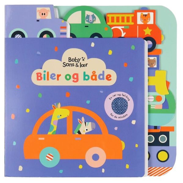 Alvilda Babybog - Sans & Lær - Biler og Både - Dansk