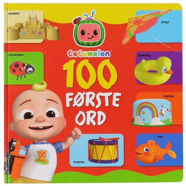 Alvilda Billedbog - CoComelon - 100 Første Ord