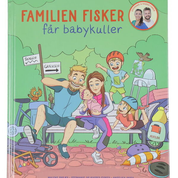 Alvilda Bog - Familien Fisker Får Babykuller - Dansk
