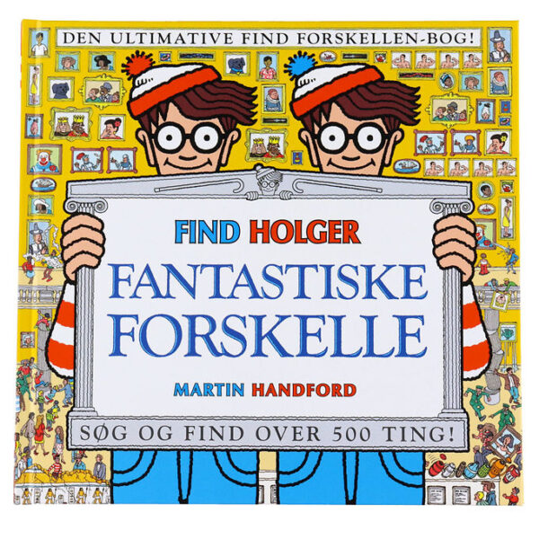 Alvilda Bog - Find Holger - Fantastiske Forskelle - Dansk