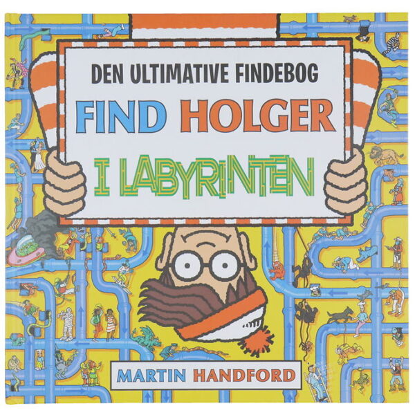 Alvilda Bog - Find Holger I Labyrinten - Dansk