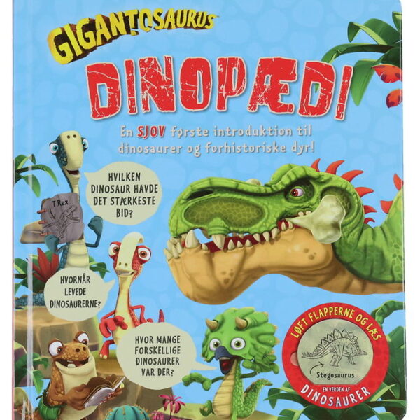 Alvilda Bog - Gigantosaurus Dinopædi - Dansk