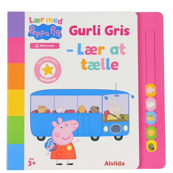 Alvilda Bog - Lær Med Gurli Gris - Lær At Tælle - Dansk