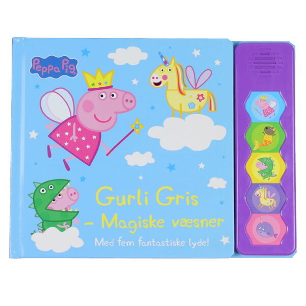 Alvilda Bog m. Lyd - Gurli Gris - Magiske Væsner - Dansk