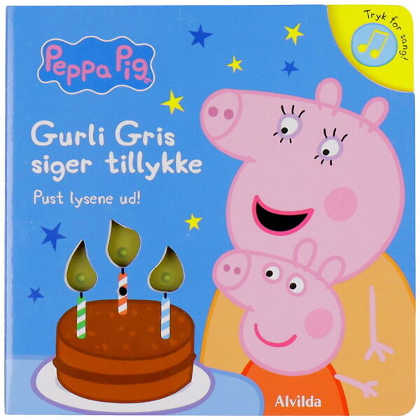 Alvilda Bog m. Lyd - Gurli Gris m. Fødselsdagssang