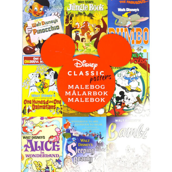 Alvilda Malebog - Disney Classic - Plakater - DA