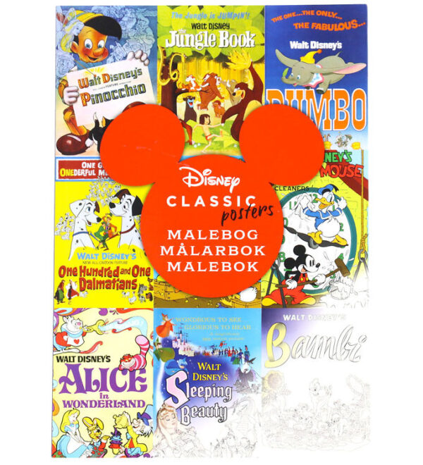 Alvilda Malebog - Disney Classic - Plakater - DA
